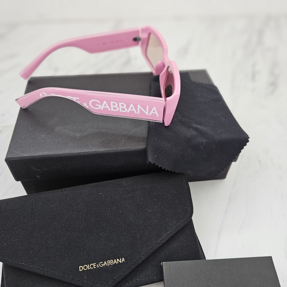 Dolce & Gabbana Vibrant Pink Sunglasses - Picture 3 of 6